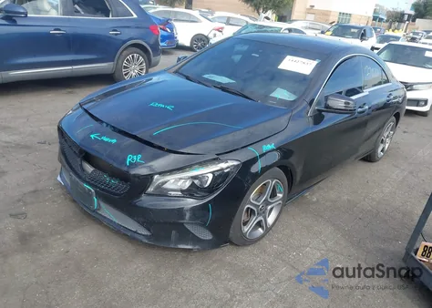 2019 Mercedes-Benz Cla 250 z USA, uszkodzony, nr VIN WDDSJ4EB1KN740384